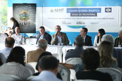 Câmara Setorial reúne deputados, prefeitos e vereadores de MT e da Bolívia