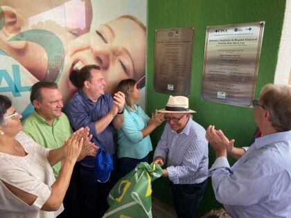 Ações direcionadas a Saúde Pública renderam resultados positivos. Uma delas agregou forças para a reinaugruação das obras do hospital de São Félix do Araguaia.