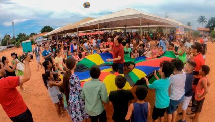 Crianças de Rondonópolis ganham festa para comemorar o 12 de outubro