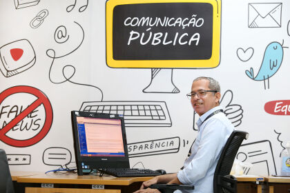 Revisor da Secretaria de Comunicação da ALMT, Edelson Santana