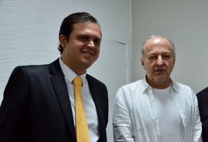 Deputado Thiago e vice-governador Otaviano Pivetta