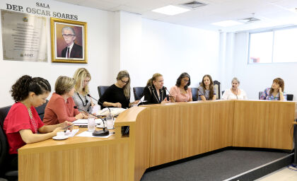 Reunião da Câmara Setorial Temática, na ALMT.