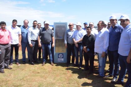 Evento de entrega da MT-100, região sudeste de MT