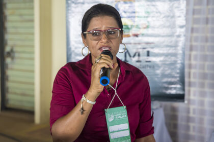 Maria Antônia de Souza, da Comunidade Cigarra, no município de Rio Branco, desabafou que as dificuldades são muitas, mas a melhoria de estradas e pontes é urgente