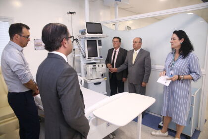 Visita técnica da Comissão de Saúde, Previdência e Assistência Social ao Hospital de Câncer de Cuiabá