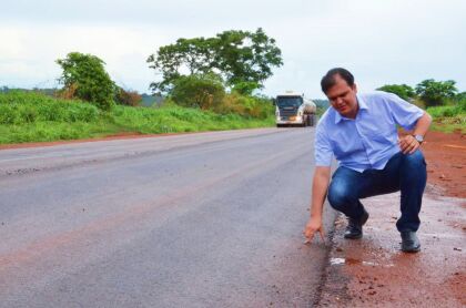 Thiago acompanha pessoalmente a obra