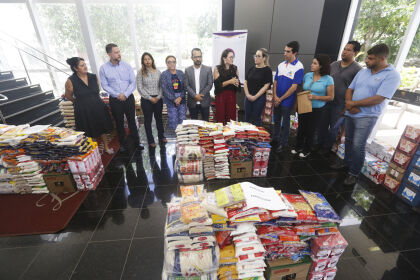 ALMT entrega 2,5 toneladas de alimentos, divididos para 9 entidades filantrópicas