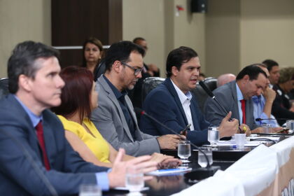 Audiência pública sobre ação direta de inconstitucionalidade proposta pelo governador de Mato Grosso em face dos artigos 245 e 246 da Constituição Estadual