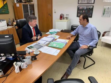 Deputado Thiago reforça cobrança para instalação do batalhão da PM na Vila Operária e aquisição de viaturas