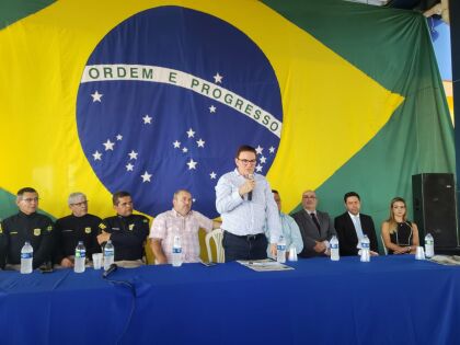 Dr Gimenez (PV) promoveu uma audiência pública voltada para a segurança na fronteira e compõe a Câmara Setorial Temática com o mesmo tema