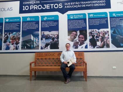 Para Dr. Gimenez (PV), que é médico, morou em Quatro Marcos até 2018 e foi professor na escola Bertoldo Freire, Jaime é um exemplo de que o ensino público funciona