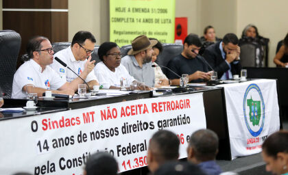 Audiência pública debate a regulamentação do piso salarial para os agentes comunitários de saúde