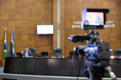 Secretário Rogério Gallo explana sobre mensagem que autoriza empréstimo do BID para modernização fiscal de MT