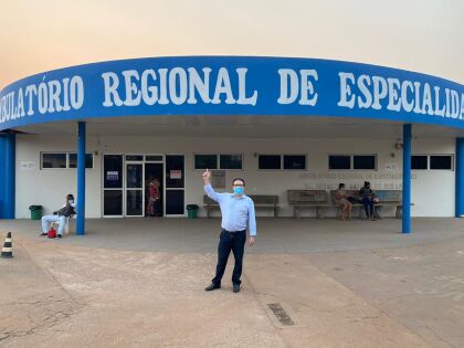 Atuação do Dr. Gimenez garante reestruturação do setor de Nutrição do Hospital Regional de Cáceres