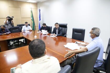 Reunião com representantes da Central das Associações Rurais de Cuiabá