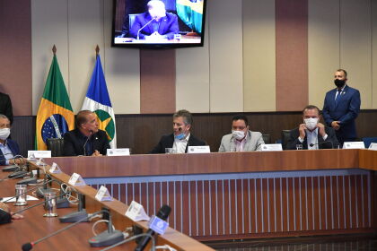 Presidente Eduardo Botelho participa de assinatura de adesão do governo estadual ao programa do governo federal de aquisição de alimentos produzidos pela agricultura familiar