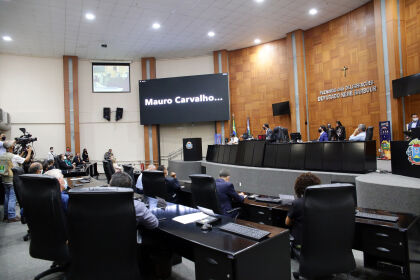 Audiência pública para discutir a mudança do modal de transporte público a ser instalado entre Cuiabá e Várzea Grande