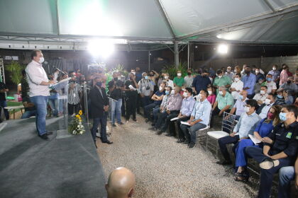 Presidente Max Russi prestigia inauguração do viaduto Murilo Domingos em Cuiabá.