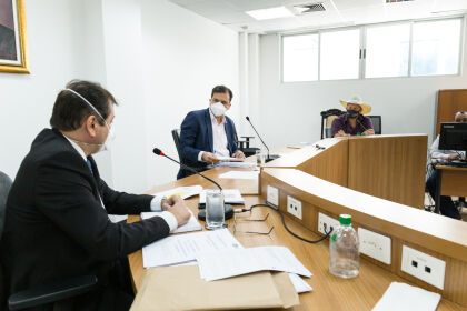 Presidente da Comissão, deputado Thiago Silva 
