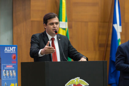 Thiago Silva reúne com Secretário Estadual de Segurança e solicita Escola Militar em Alto Araguaia