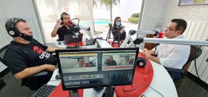 Deputado Eduardo Botelho em entrevista para Rádio Conti