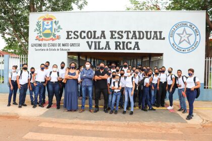 Deputado vai contribuir com melhorias na Escola Militar Tiradentes de Vila Rica