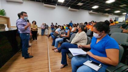Representantes das escolas quilombolas debatem processo seletivo com governo