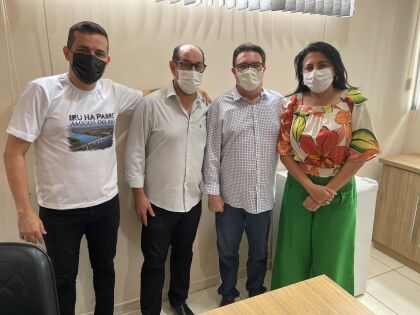 Dr. Gimenez visita Cáceres para agilizar projetos e ações em prol da população