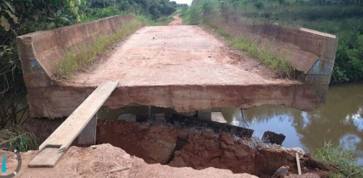 Deputado Barranco solicita ponte na MT-417 que liga as propriedades rurais de Nova Bandeirantes a Apiacás