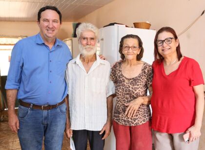 Barranco visita  os assentamentos Coqueiral e Bonanza em Nobres