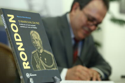 Lançamento do livro "Rondon, O  Marechal da Paz"