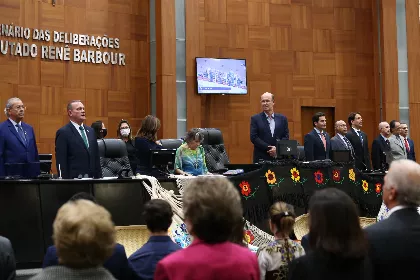 Maria Lygia destacou os três pilares básicos da personalidade de Garcia Neto: a ética, a honestidade e a lealdade