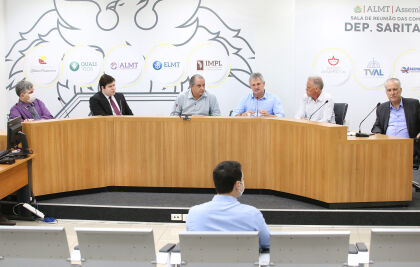 O secretário César Miranda falou que os apontamentos apresentados pelo setor serão analisados pela equipe técnica do governo