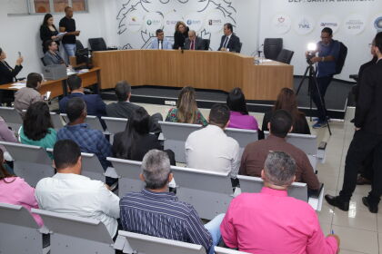 Instalada hoje (25), a Comissão de Constituição, Redação e Justiça (CCJR), na ALMT.  