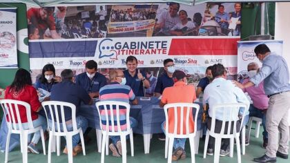 O deputado criou o Gabinete Itinerante em 2013