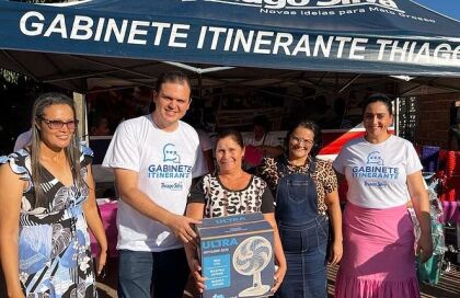 Thiago Silva realiza Gabinete Itinerante e homenageia mães de Rondonópolis