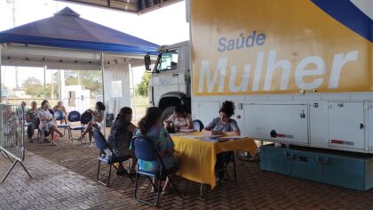 Moradores de Rondonópolis são atendidos em ação do Sesc Saúde Mulher