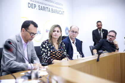 Comissão Temporária ouve a  interventora da saúde pública de Cuiabá