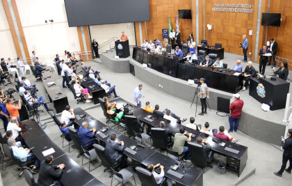ALMT recebe vereadores e empresários de Várzea Grande para discutir obras do BRT