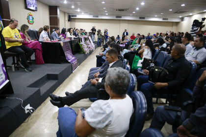 Audiência pública sobre "Agosto Lilás - mês de conscientização pelo fim da violência contra a mulher"