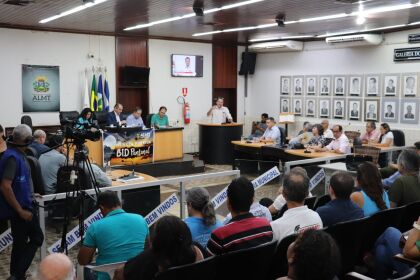 Audiência Pública debate o Programa BID Pantanal em Cáceres