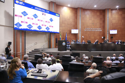 Audiência pública debate o cronograma de implantação do terminal ferroviário em Cuiabá e extensões