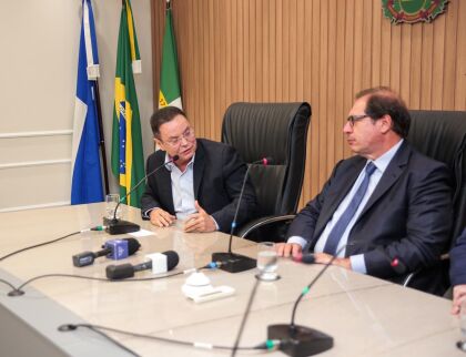 ALMT recebe visita Ministro Luis Felipe Salomão - CNJ