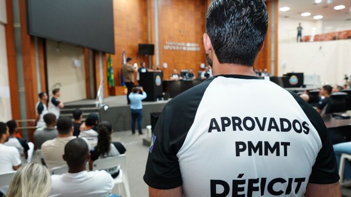 Aprovados no concurso da Polícia Militar pedem apoio da Assembleia Legislativa para nomeação