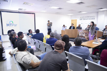 Reunião foi marcada por apresentação da MT Par sobre o programa Ser Família Habitação.