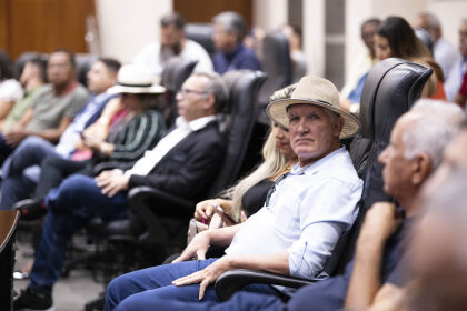 Servidores da Empaer marcaram presença na audiência pública.