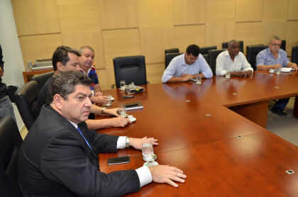 Presidente Guilherme Maluf se reúne com representantes do fórum sindical