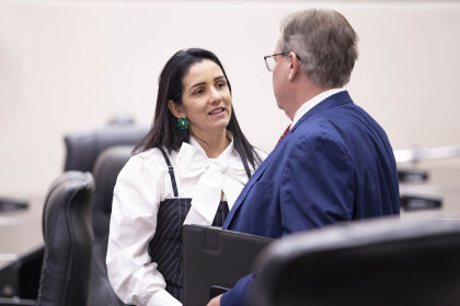 Além de Priscila Dourado (PSB), nesta quarta-feira iniciou os trabalhos no Parlamento o suplente Gilberto Figueiredo (União)