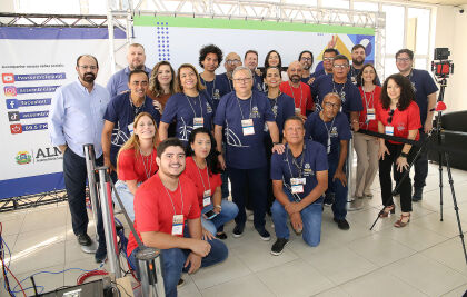 A equipe de comunicação da ALMT esteve presente em mais uma cobertura eleitoral diretamente do TRE