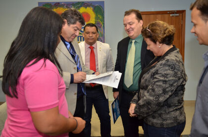 Presidente recebe vereadores e representantes da saúde de Rondonópolis